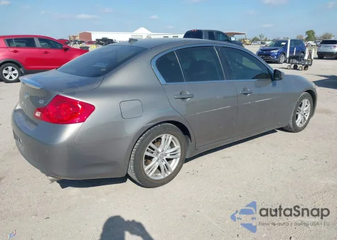2013 Infiniti G37 Journey z USA, uszkodzony, nr VIN JN1CV6AP0DM301043